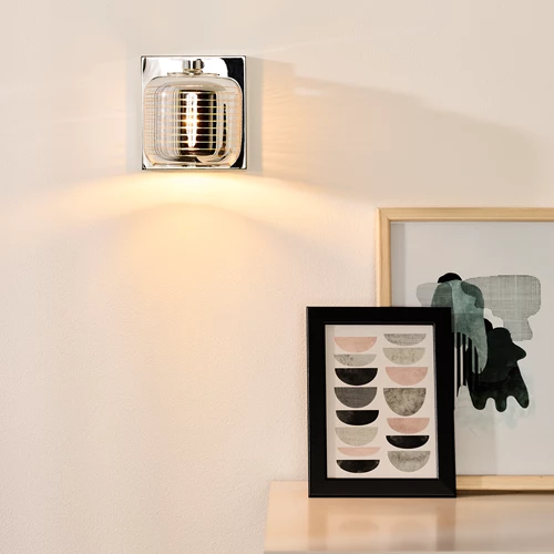 Lucide ERYN - Lámpara de pared - 1xG9 - Cromo - ambiente 1
